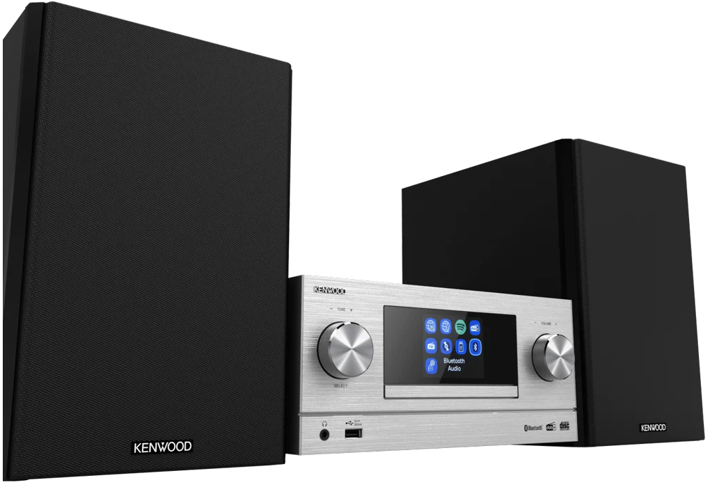 Kenwood M-9000S-S Micro Set met speakers - Image 2