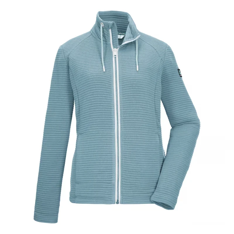 Killtec KOS 12 Flex Fleece Vest Dames - Lichtblauw