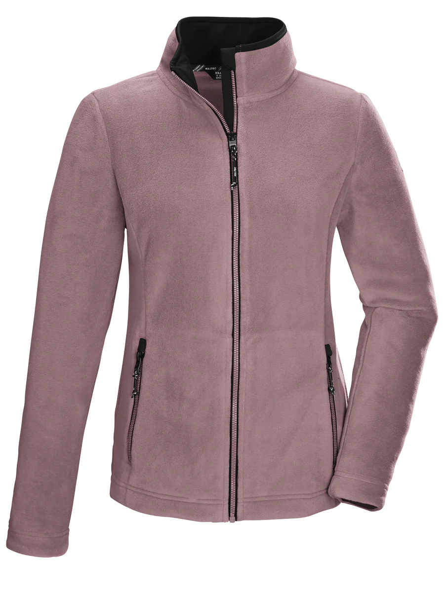Killtec KOW 3 Fleece Vest Dames - Roze