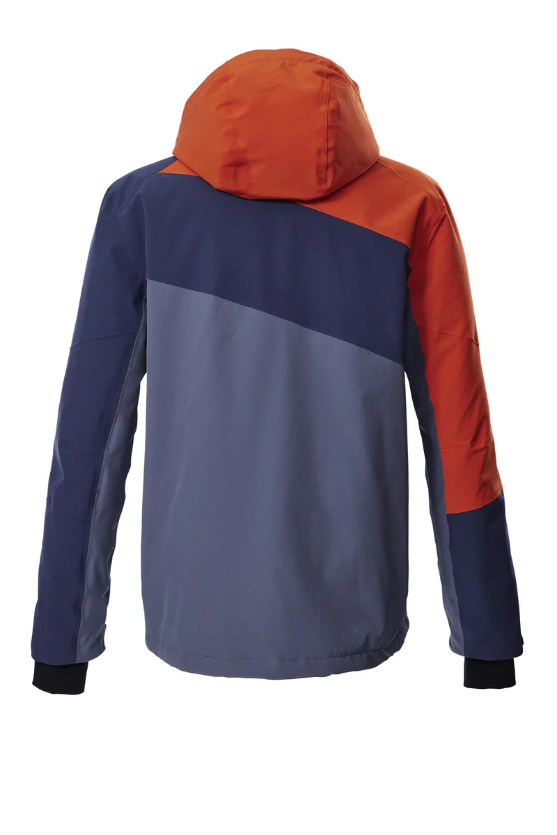 Killtec KSW 32 Ski Jas Heren - Blauw/Oranje - Image 2