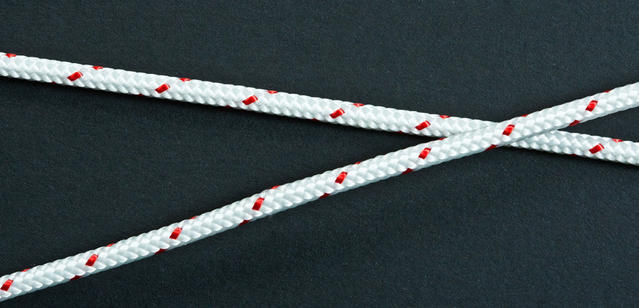 Lanex Leechline 6mm (7,1 kN) Supersterke Technora kern in polyester mantel