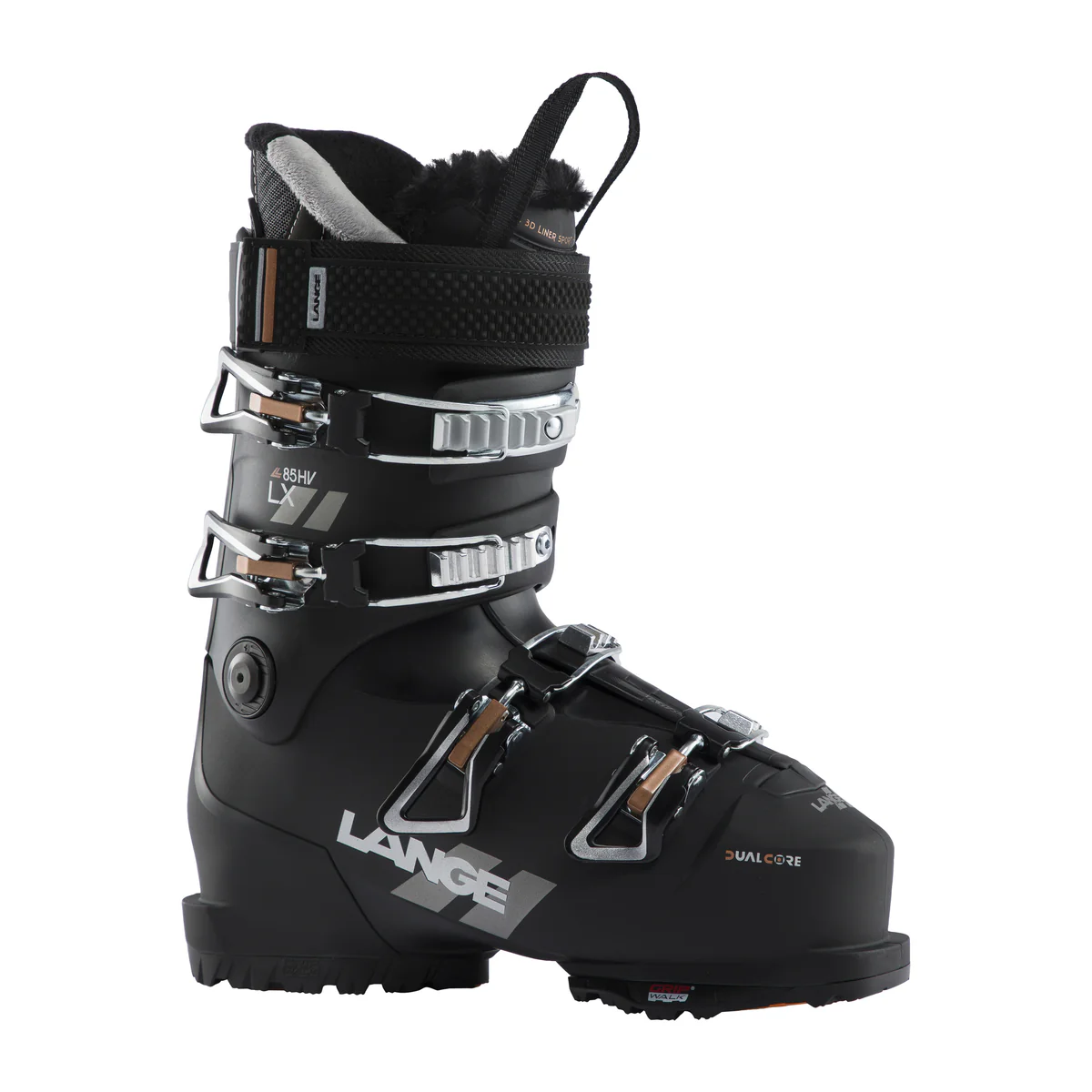 Lange LX 85 W HV GW all mountain skischoenen zwart dames