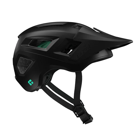 Lazer Coyote KinetiCore MTB fietshelm met magneetsluiting zwart