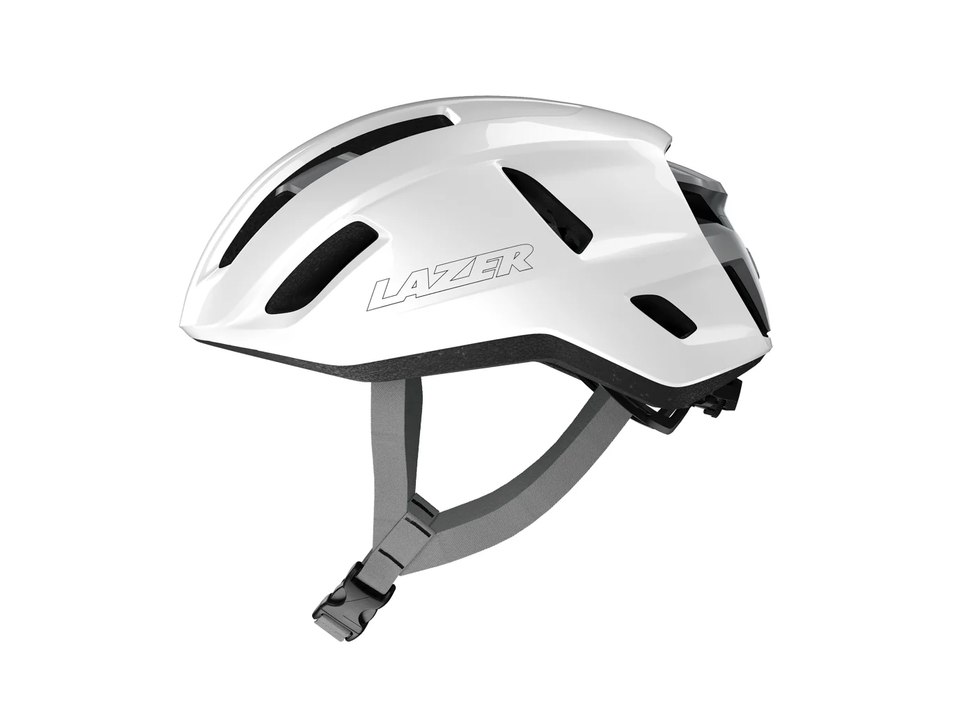 Lazer Sphere KinetiCore Race Fietshelm - Wit/Zilver - Image 3