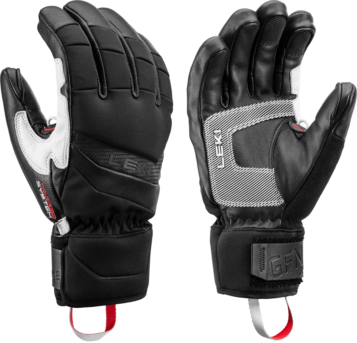 LEKI Griffin Base 3D Skihandschoenen - Zwart