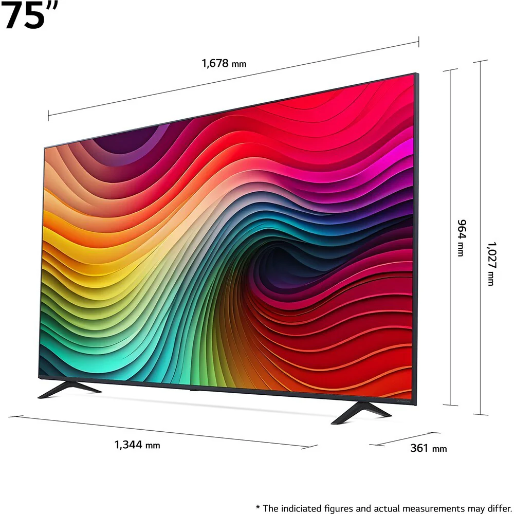 LG 75NANO81T3A Ultra HD 4K Smart Televisie - Image 3