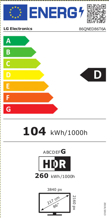 LG 86QNED86T6A Smart televisie met verbeterd QNED kwaliteit scherm - Image 8