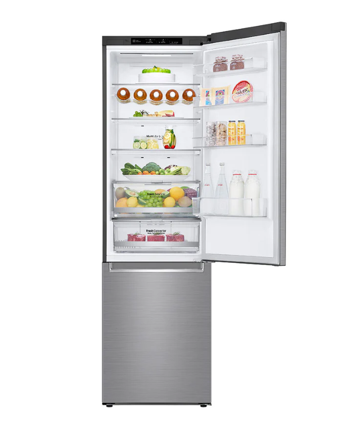 LG GBB72PZEXN koelvries-combinatie RVS geborsteld  deukjes in de deuren en zij - Image 4