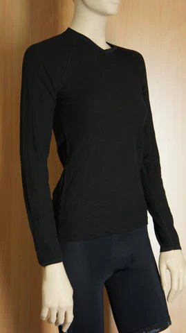 Loffler Transtex Light Ondershirt Lange Mouw Dames -Zwart