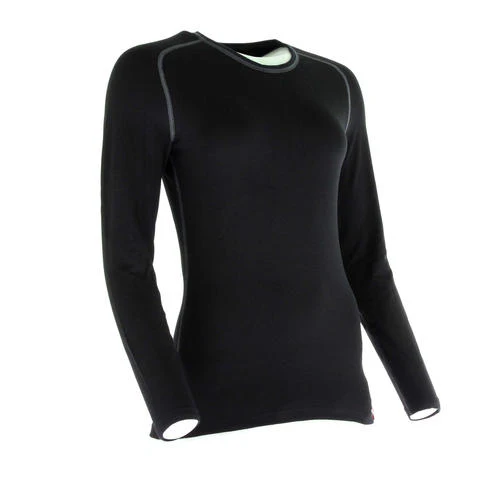 Loffler Transtex Light Ondershirt Lange Mouw Dames -Zwart - Image 2