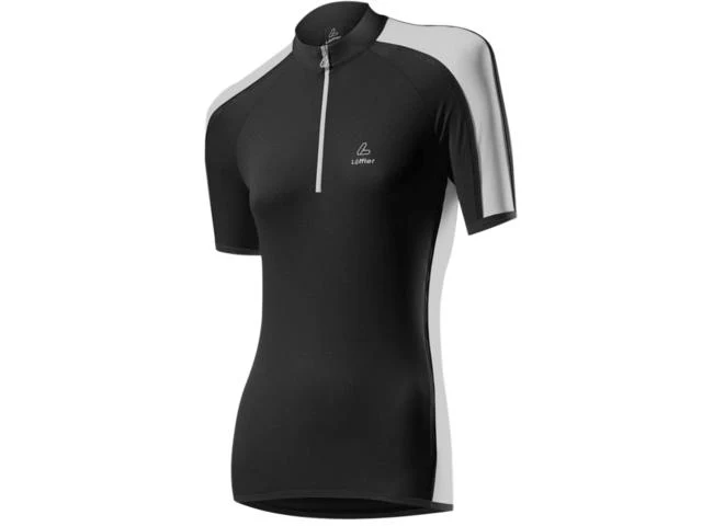 Loffler Hot Bond fietsshirt korte mouwen zwart dames - Image 2