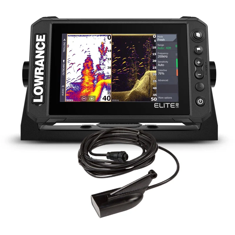 Lowrance Elite FS 7 met HDI Transducer - Fishfinder/Kaartplotter