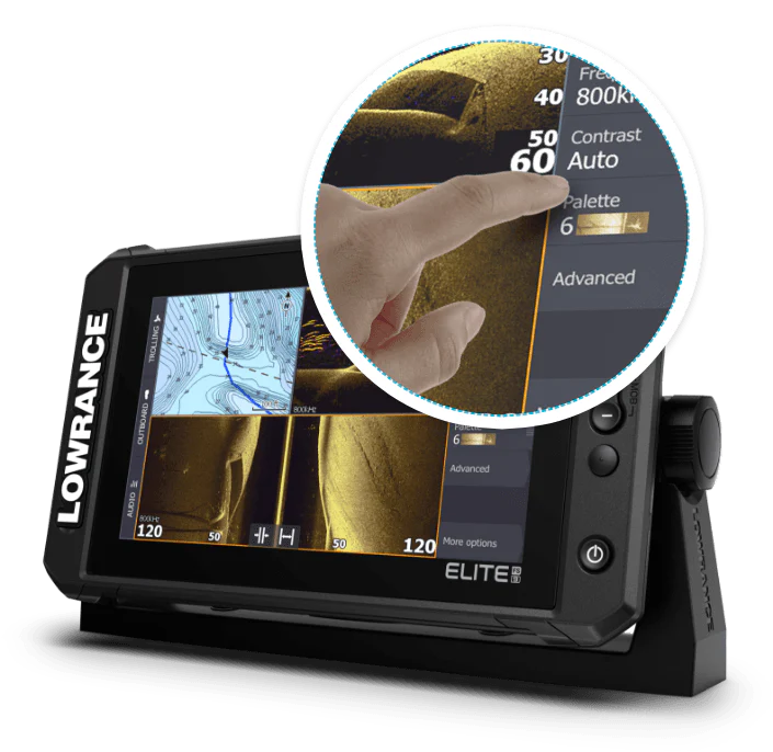 Lowrance Elite FS 9 Zonder Transducer (ROW) - Fishfinder/Kaartplotter - Image 2