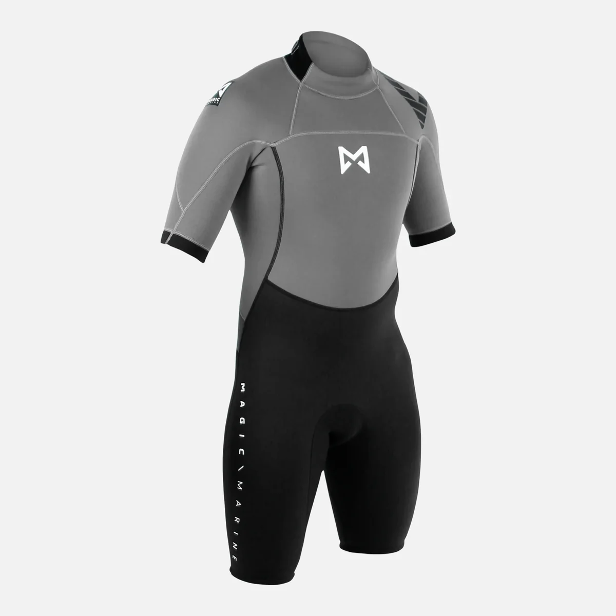 Magic Marine Brand Shorty 3/2 mm Wetsuit Unisex - Grijs - Image 3