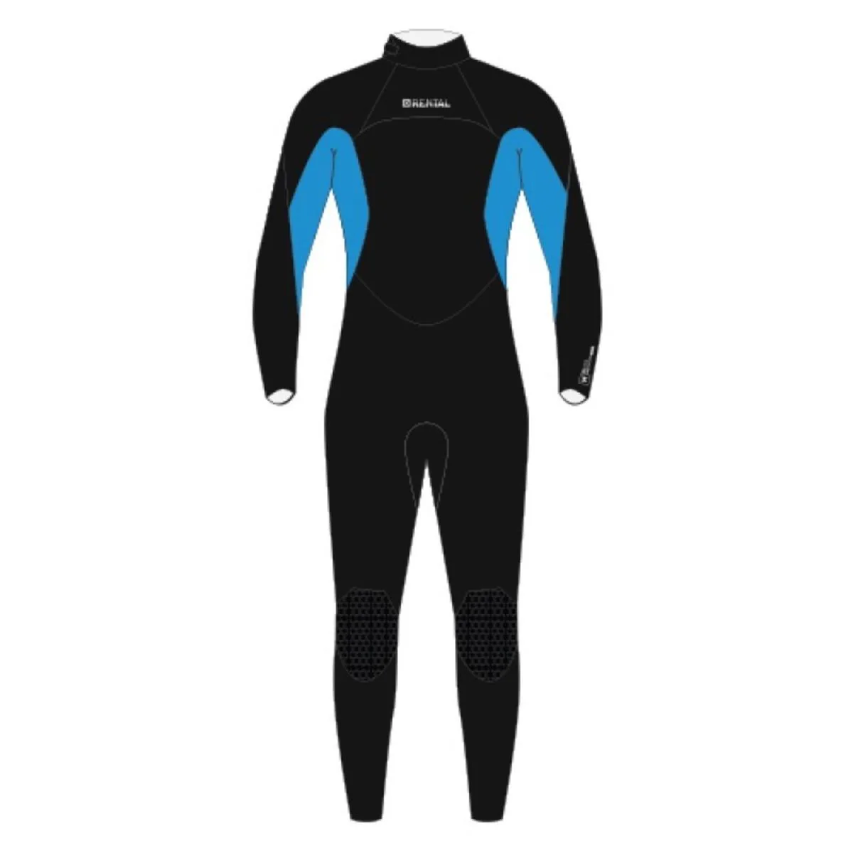 Magic Marine Rental Fullsuit 3/2mm Bzip wetsuit - Image 3