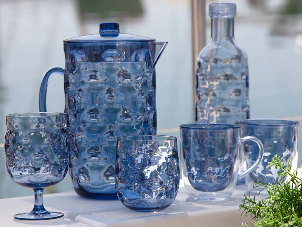 Marine Business Scheepsservies Moon Wijnglazen set 6 stuks blauw - Image 2