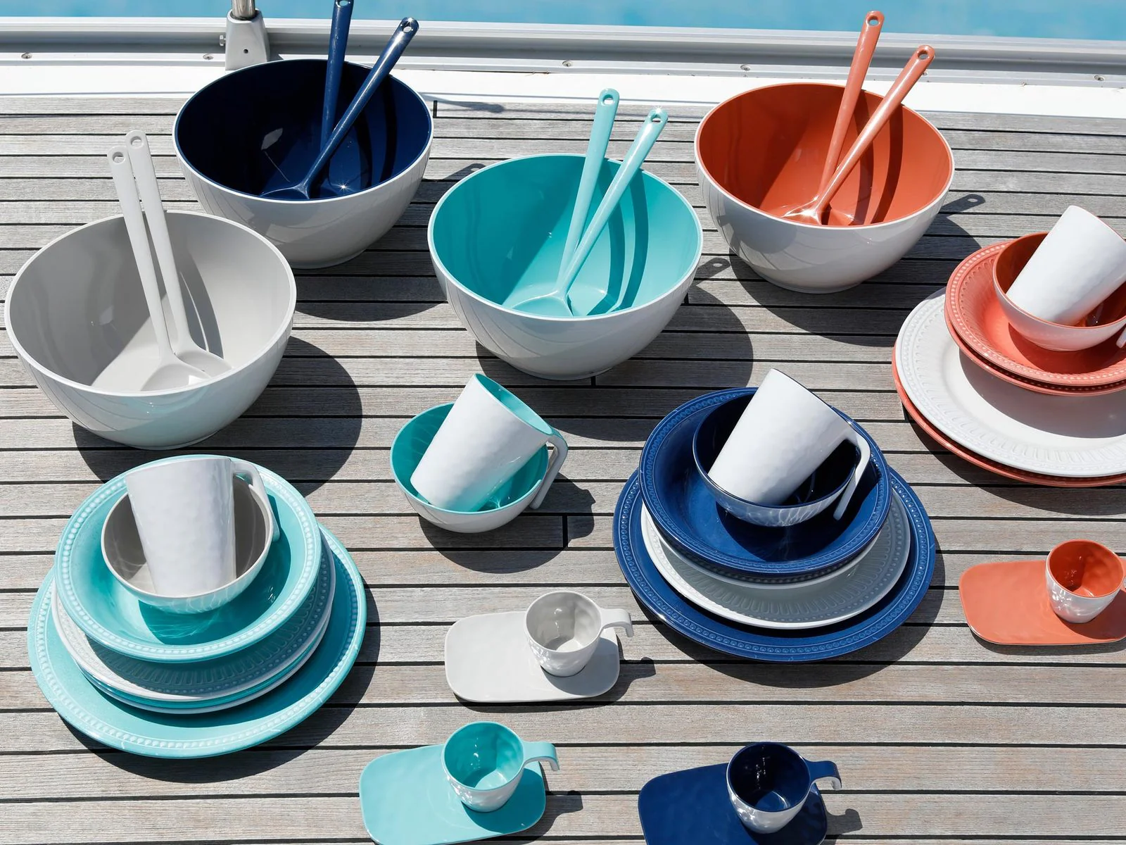 Marine Business Scheepsservies Summer Kommen set 6 stuks blauw - Image 3