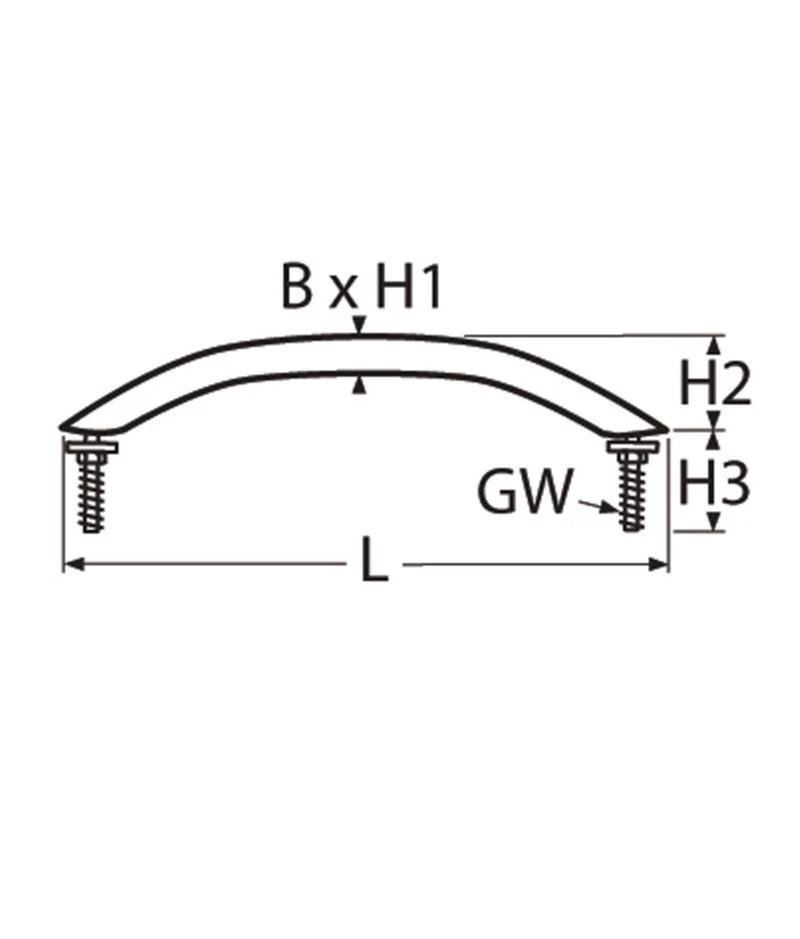 Marinetech Handgreep L=300 mm - Image 2