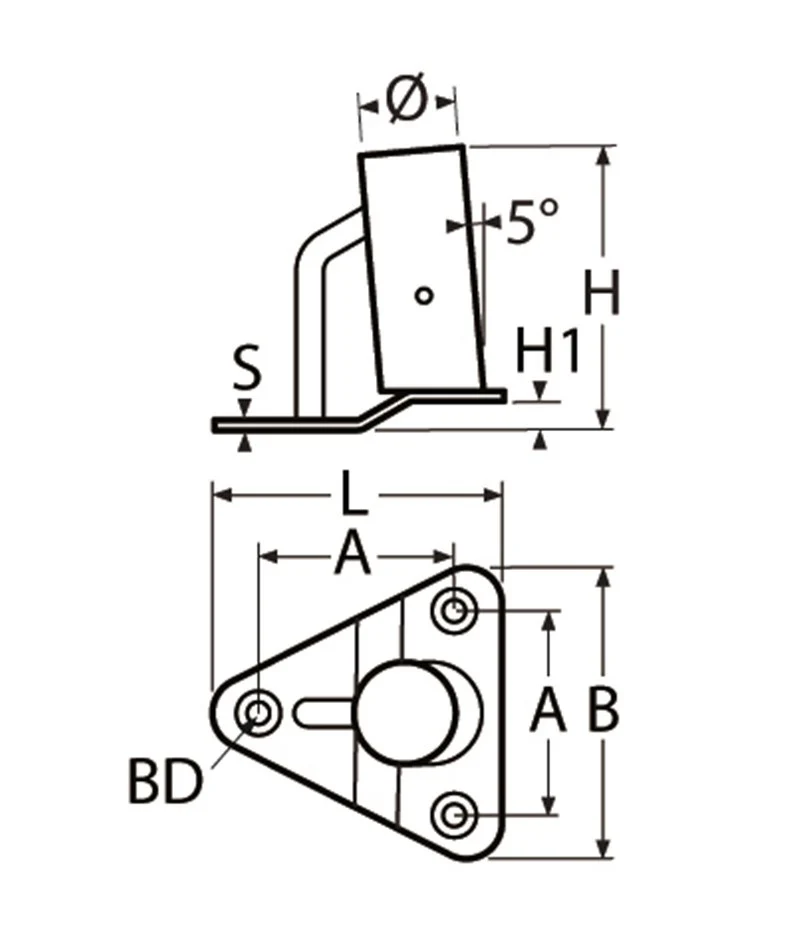 Marinetech Scepterpot 5° 25x85x86mm - Image 2