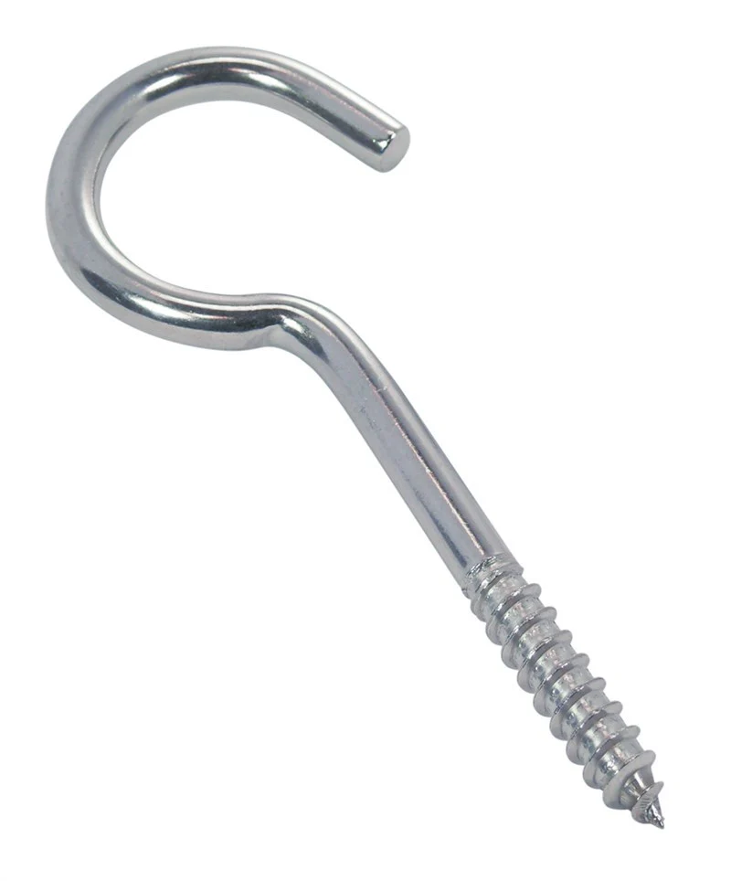 Marinetech Schroefhaak 4,8x65 mm Gebogen (2 stuks)