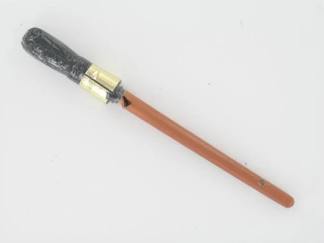 Master Patentpuntkwast No.12 Alkyd, messing bus, gewaxte steel, varkenshaar