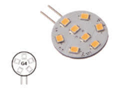 NauticLED G4 Pro 2700K 8 Led lichthoek gericht 120 graden
