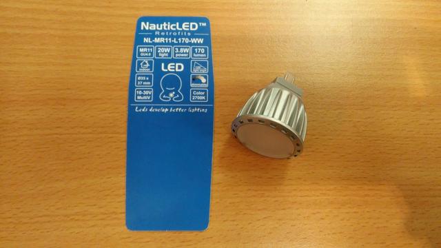 NauticLED MR11 L170 lichthoek breed 120 graden, 2700K - Image 2