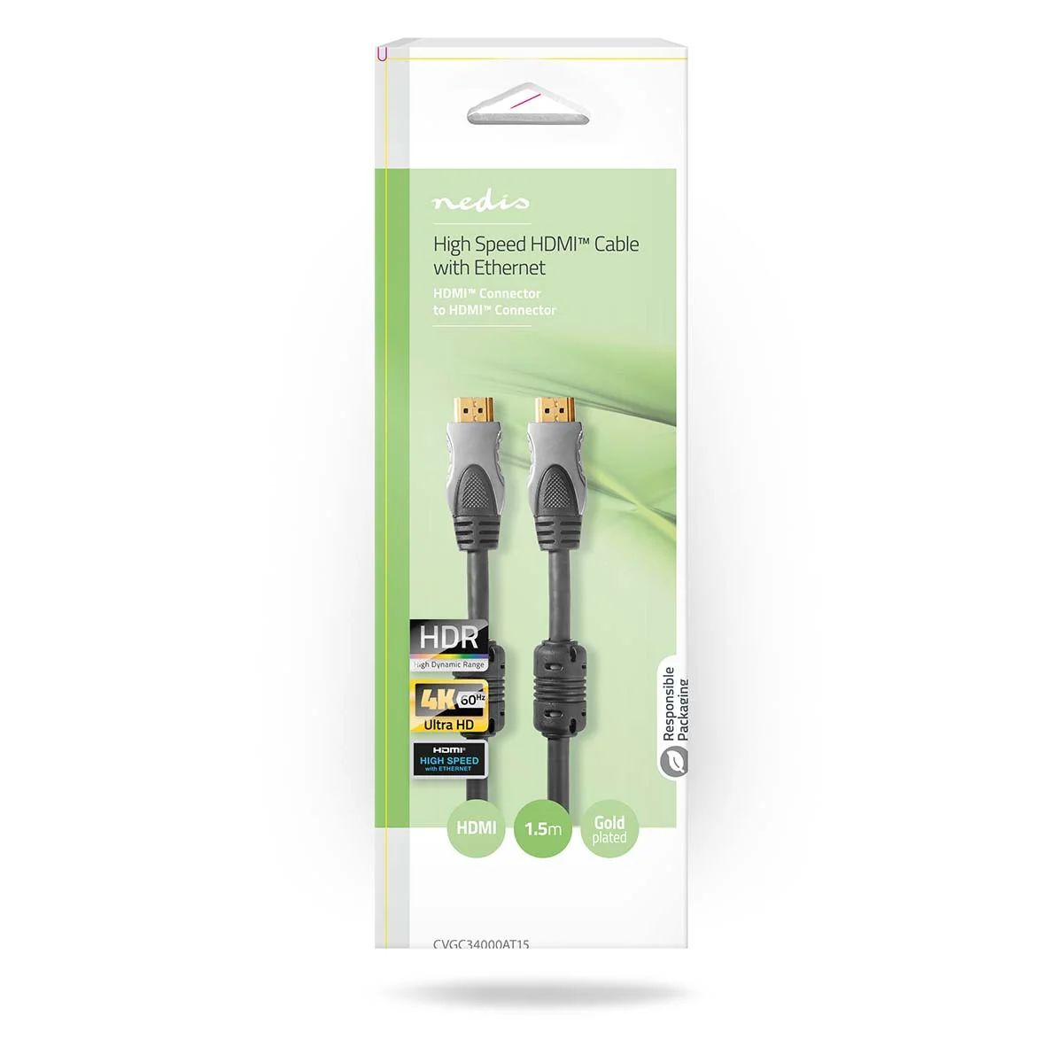 Nedis HDMI kabel met Ethernet - Image 3