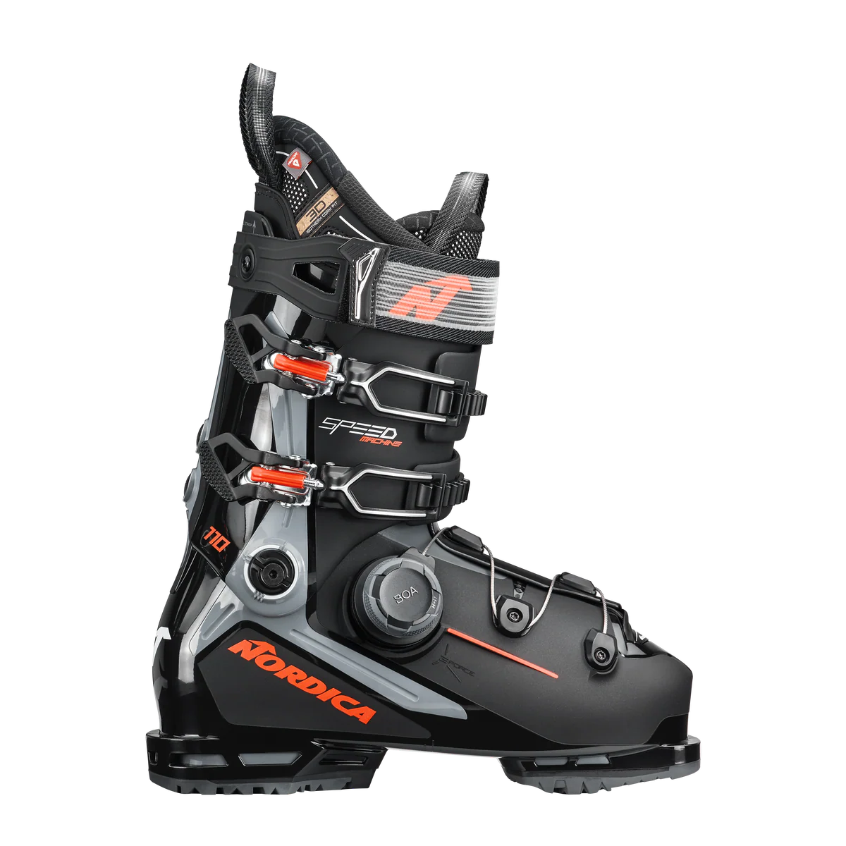 Nordica Speedmachine 3 110 BOA GW MV skischoenen zwart/grijs heren