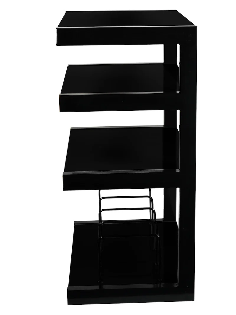 NorStone ESSE HIFI VINYL zwart Audio meubel met 4 lagen - Image 3