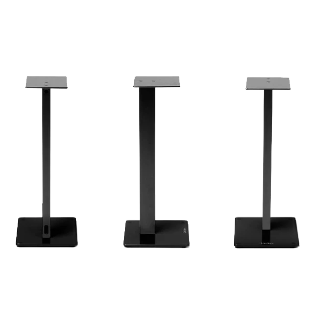NorStone ESSE zwart Luidsprekerstandaards 61 cm hoog