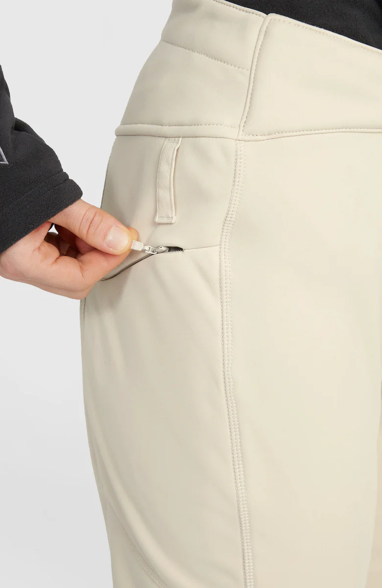 O'Neill Blessed Softshell Hybrid skibroek dames beige - Image 6