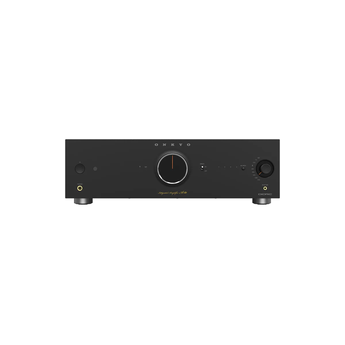 Onkyo A50B zwart streaming audio versterker