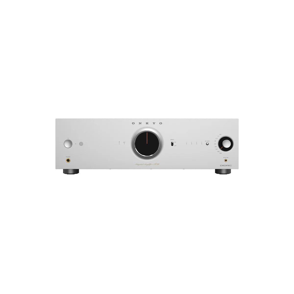 Onkyo P80S zilver voorversterker met Netwerk connectiviteit