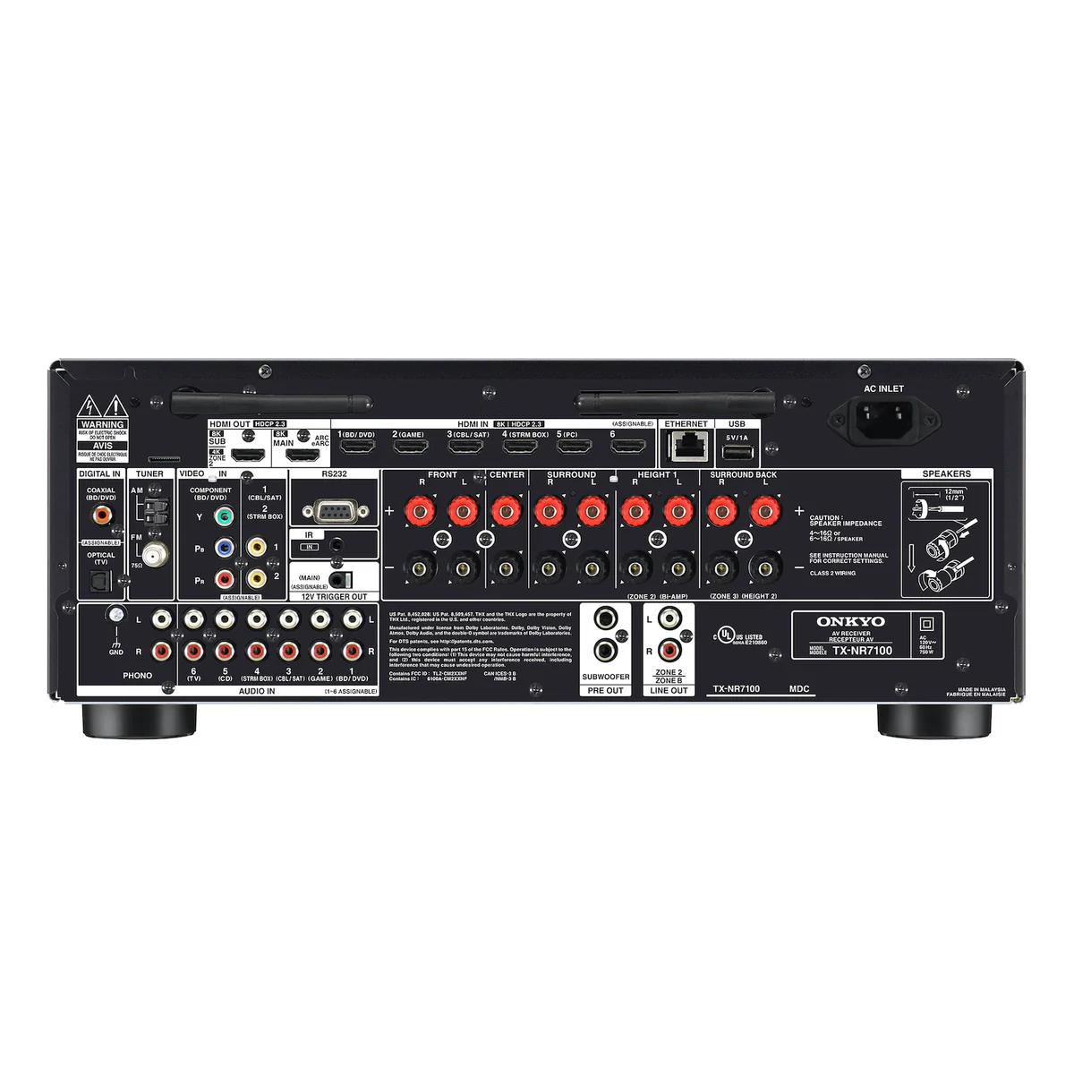 Onkyo TX-NR7100 surround receiver - Image 4