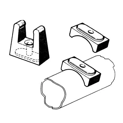 Optiparts Klembeugel 16 mm met 1 bevestigingspunt - Image 2