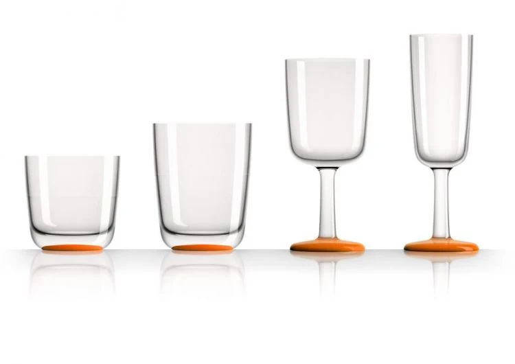 Palm Scheepsservies Marc Newson Waterglazen set 6 stuks oranje - Image 3