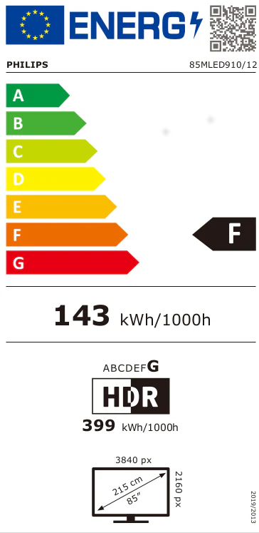 Philips 85MLED910/12 Mini LED Smart Televisie met Ambilight - Image 6