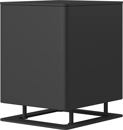 Piega TMicro sub zwart Subwoofer met ingebouwde stereo versterker