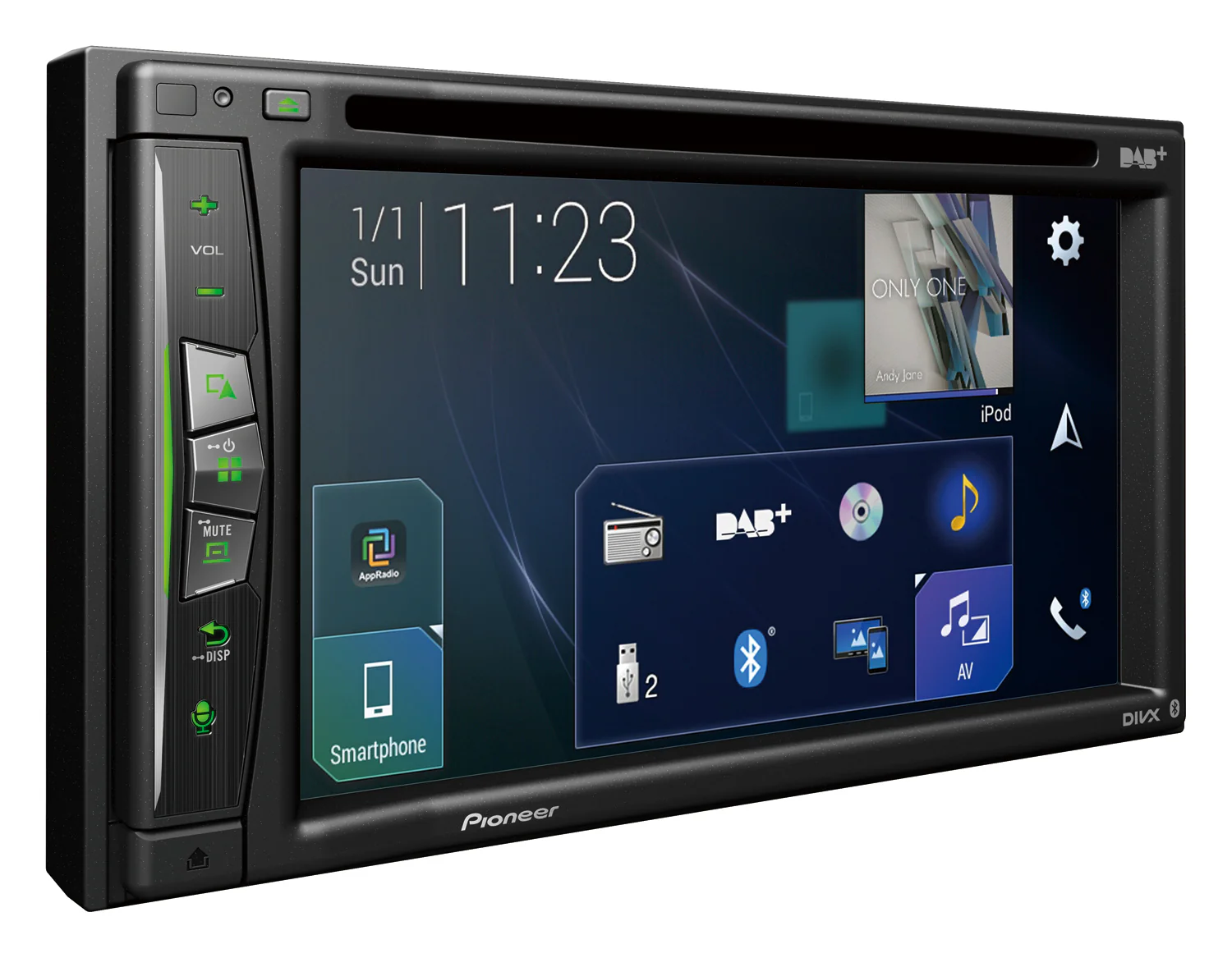 Pioneer AVIC-Z730DABAN DubbelDin navigatie/dvd-speler met afneembaar frontdeel - Image 3