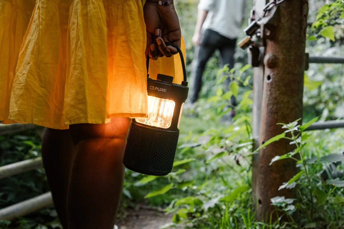 Pure Woodland Glow lantaarn met Bluetooth speaker - Image 6
