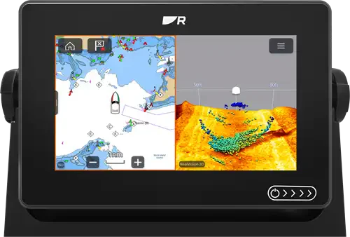 Raymarine Axiom+ RV kaartplotter inclusief West Europa LightHouse kaart