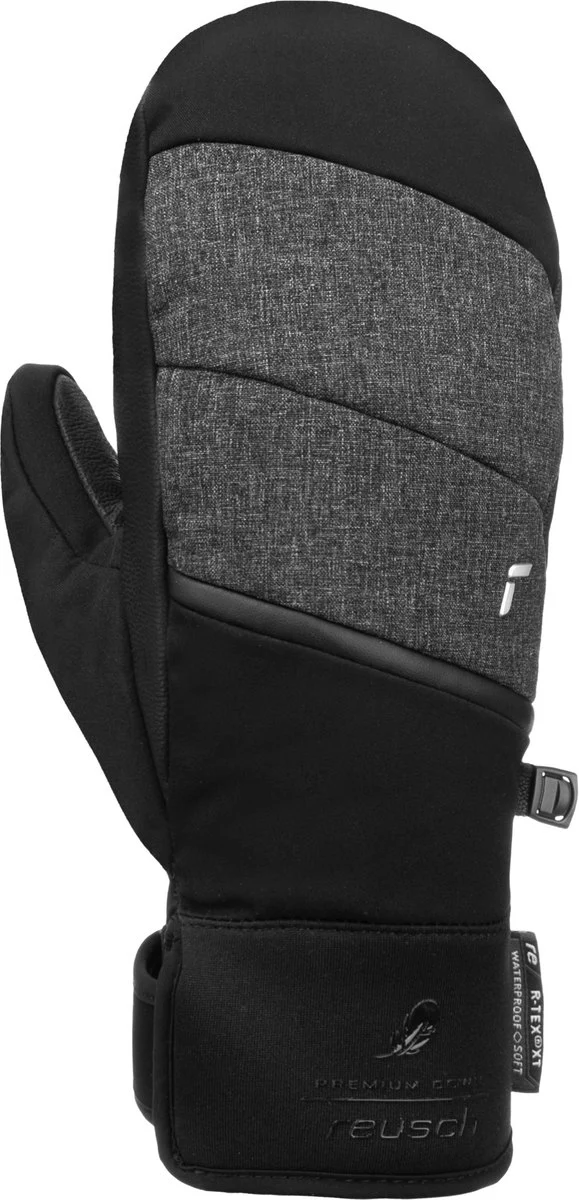 Reusch Febe R-Tex XT Mitten skiwanten zwart/grijs - Image 2