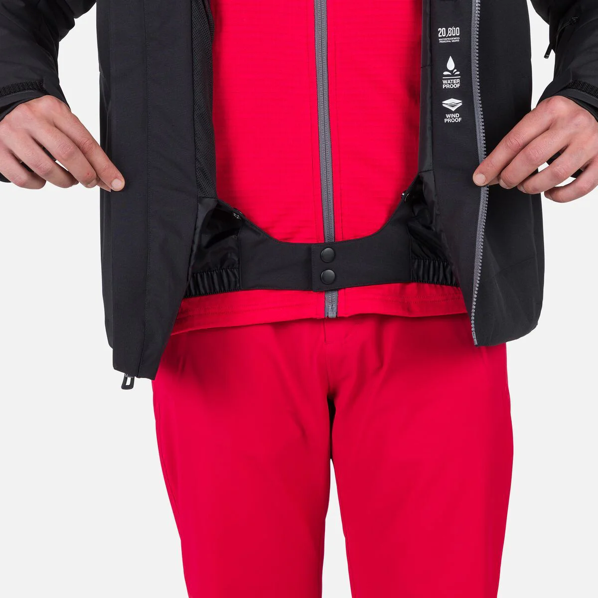 Rossignol Strawpile Ski Jas Heren - Zwart - Image 3