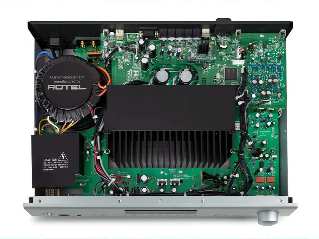 Rotel A12MKII zwart geïntegreerde versterker - Image 3