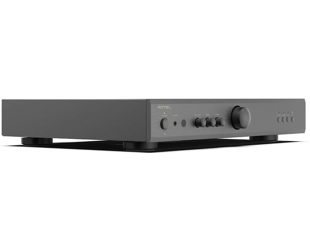 Rotel A8 zwart Stereo versterker met Phono voorversterker ingebouwd - Image 5