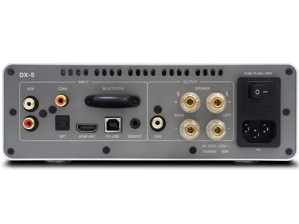 Rotel DX-5 zwart compacte digitale versterker met HDMI ARC ingang - Image 3