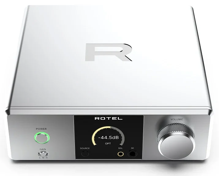 Rotel DX3 zilver Hoofdtelefoon-versterker - Image 4