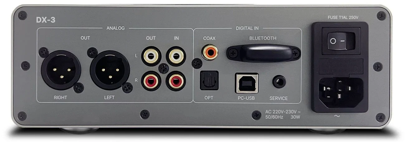 Rotel DX3 zilver Hoofdtelefoon-versterker - Image 5