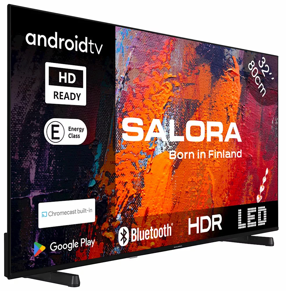 Salora 32FA550 Led televisie met Android smart TV en Chromecast - Image 2